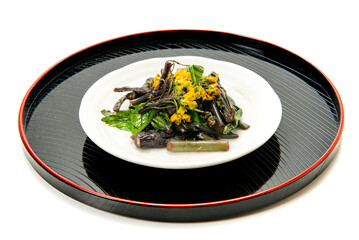 紅菜苔のオリーブオイル炒め