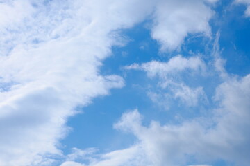 美しい冬の青空