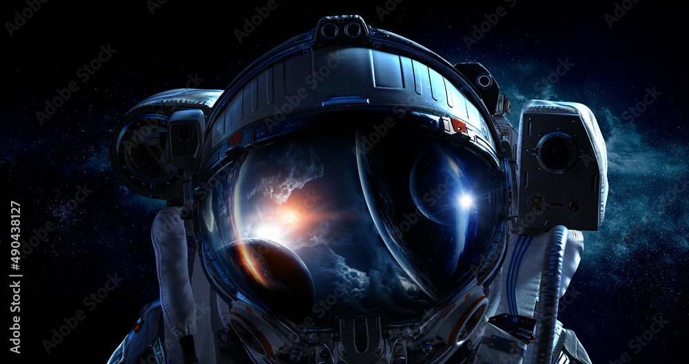 Canvas Prints astronaut and space exploration theme.