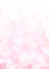 桜吹雪とキラキラの美しい背景素材