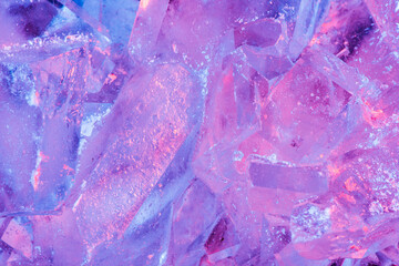  colorful quartz rainbow  crystal stone background