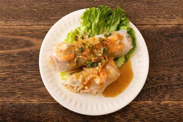 ベトナム　バンクン海老春巻