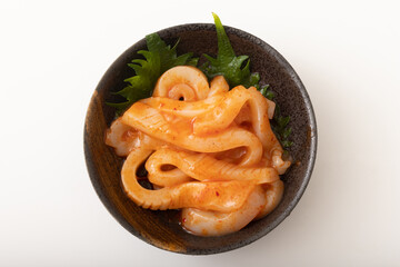 イカのキムチ和え