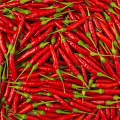Fotobehang red hot chili peppers © kamonrat