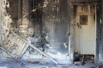 Kyiv, Ukraine; February 26 2022: Putin attacks, there is war in Ukraine, After Explosions in Kiev.