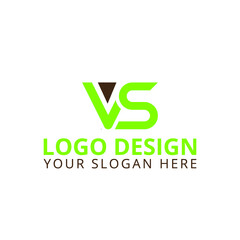 VS Logo Design Professional Logo 