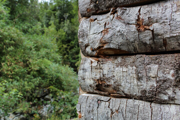 wooden wall