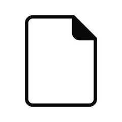 File icon. computer file symbol. vector illustration