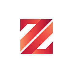 Letter Z Geometric Logo Template