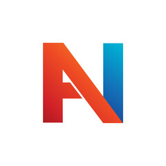 Letter A and N, A and I Logo Template