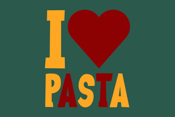 Pasta Vector t shirt design