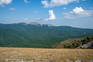 landscape in the mountains