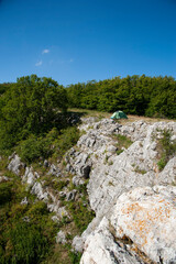mountain river in the mountains