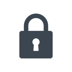 Lock protection icon