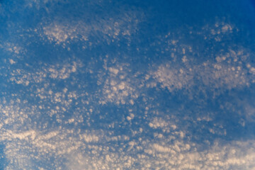 Blue sky with clouds