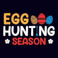 Happy Easter Day T-Shirt Design Template