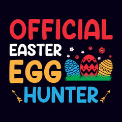 Happy Easter Day T-Shirt Design Template