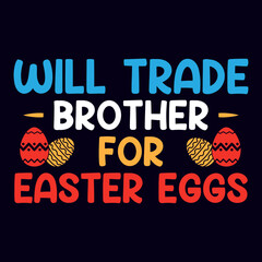 Happy Easter Day T-Shirt Design Template