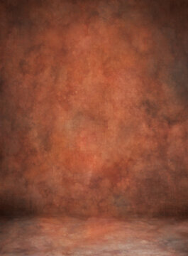  Brown Red Background Studio Portrait Backdrops Photo 4K