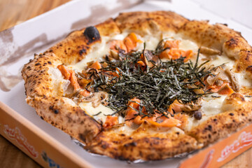 和風ピザ　pizza