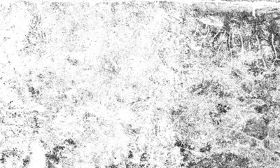Obraz na płótnie Canvas Grunge Texture of Black and White. Abstract Monochrome Background Pattern of Cracks, Chips, Scuffs. Distress Overlay Messy For Your Design or Wallpaper.