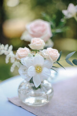 Wedding decor and decorations.