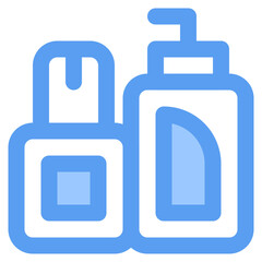 Toiletries icon illustration