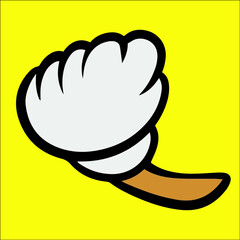 illustration of a hand