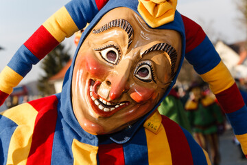 Fasnet, Hästräger, Fasnetsmasken,