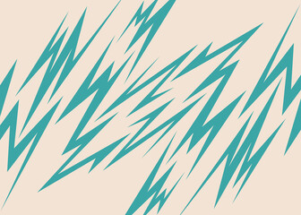 Abstract background with various sharp, zigzag and lightning pattern