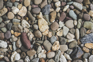 Pebbles stone background