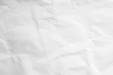 white wrinkle recycle paper background