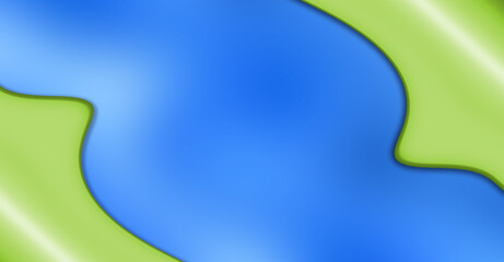Blue and lime futuristic background