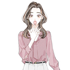 30代女性(OL)_驚き