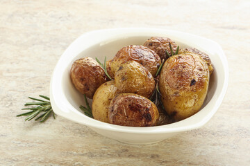 Roasted baby potato with rosemary