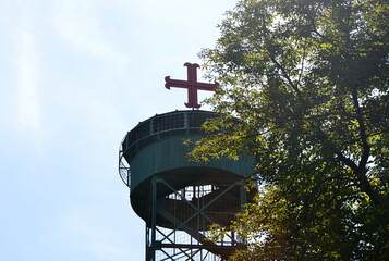 Turm in der Kur Stadt Bad Pyrmont, Niedersachsen