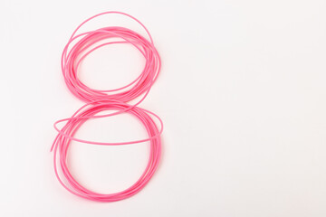 color plastic filament for printing on a 3D printer