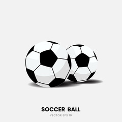 Obraz premium Illustration of a Soccer Ball, Perfect for Additional Images with a Soccer Theme.