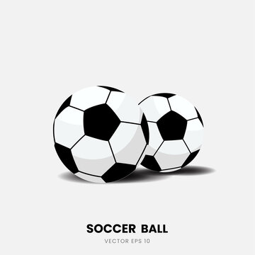 Illustration of a Soccer Ball, Perfect for Additional Images with a Soccer Theme.
