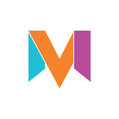 Letter M Logo in Vector