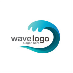 Wave Logo Design in Vector
