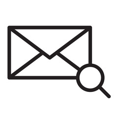 Illustration of Mail design icon