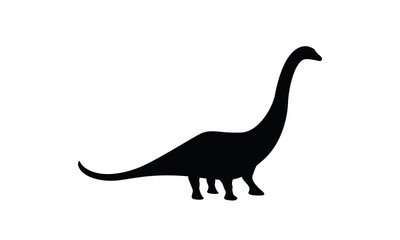 Dinosaur monster animal black prehistoric