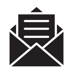 Illustration of Mail design icon