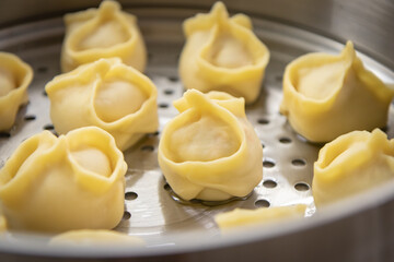 Oriental national traditional dumplings 