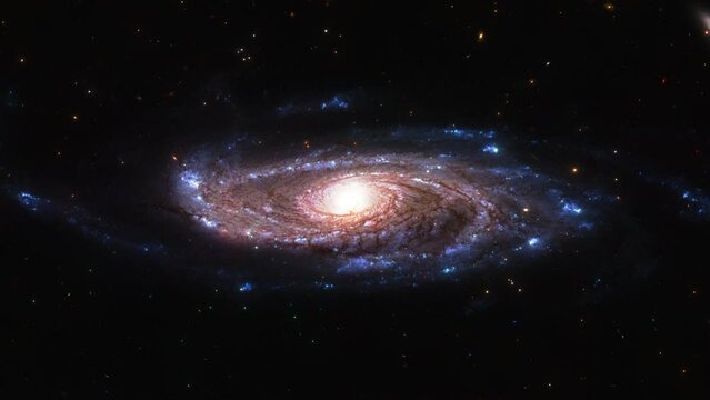 Modeling the expansion and motion of SPIRAL GALAXY UGC 2885. image taken by the Hubble telescope. used image provided by NASA