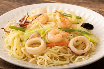海鮮塩焼きそば