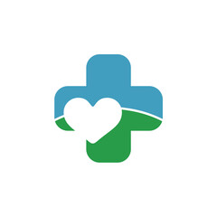 Cross medical logo design