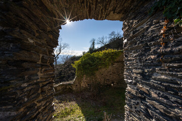 Ruine Burg Fürstenberg März 2022