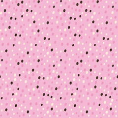 Colorful dots seamless pattern. Vector illustration